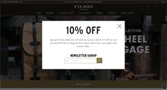 Desktop Screenshot of filson.com